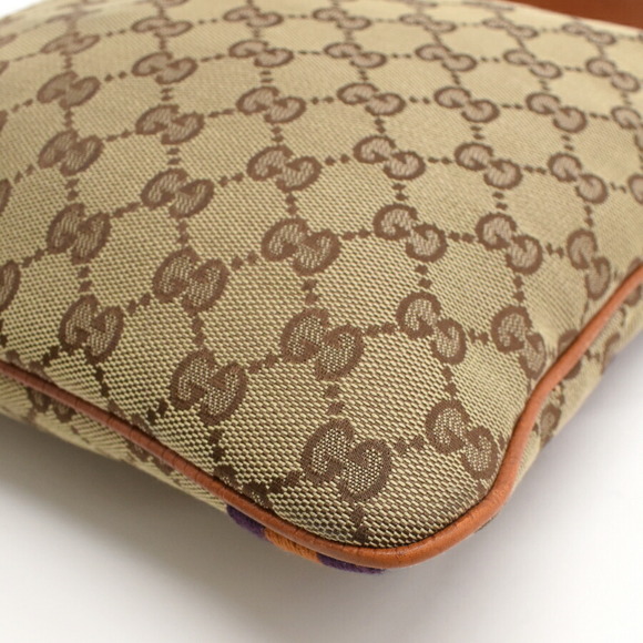 Gucci Shoulder Bag Sherry Line GG Canvas Beige - Picture 5 of 9